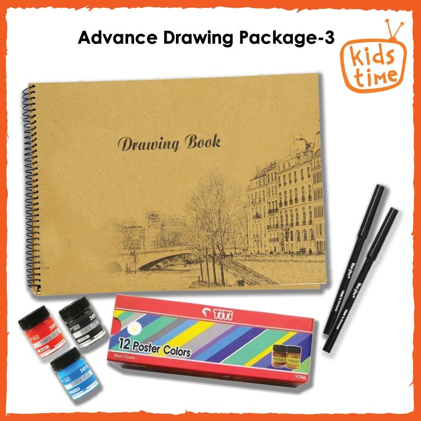 Kids Time Advance Drawing Package-3